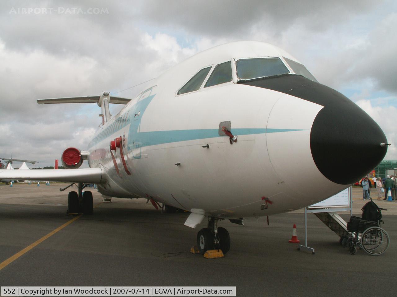 552, 1974 BAC 111-485GD One-Eleven C/N BAC.249, BAC 1-11 485GD/Oman Air Force/RIAT Fairford