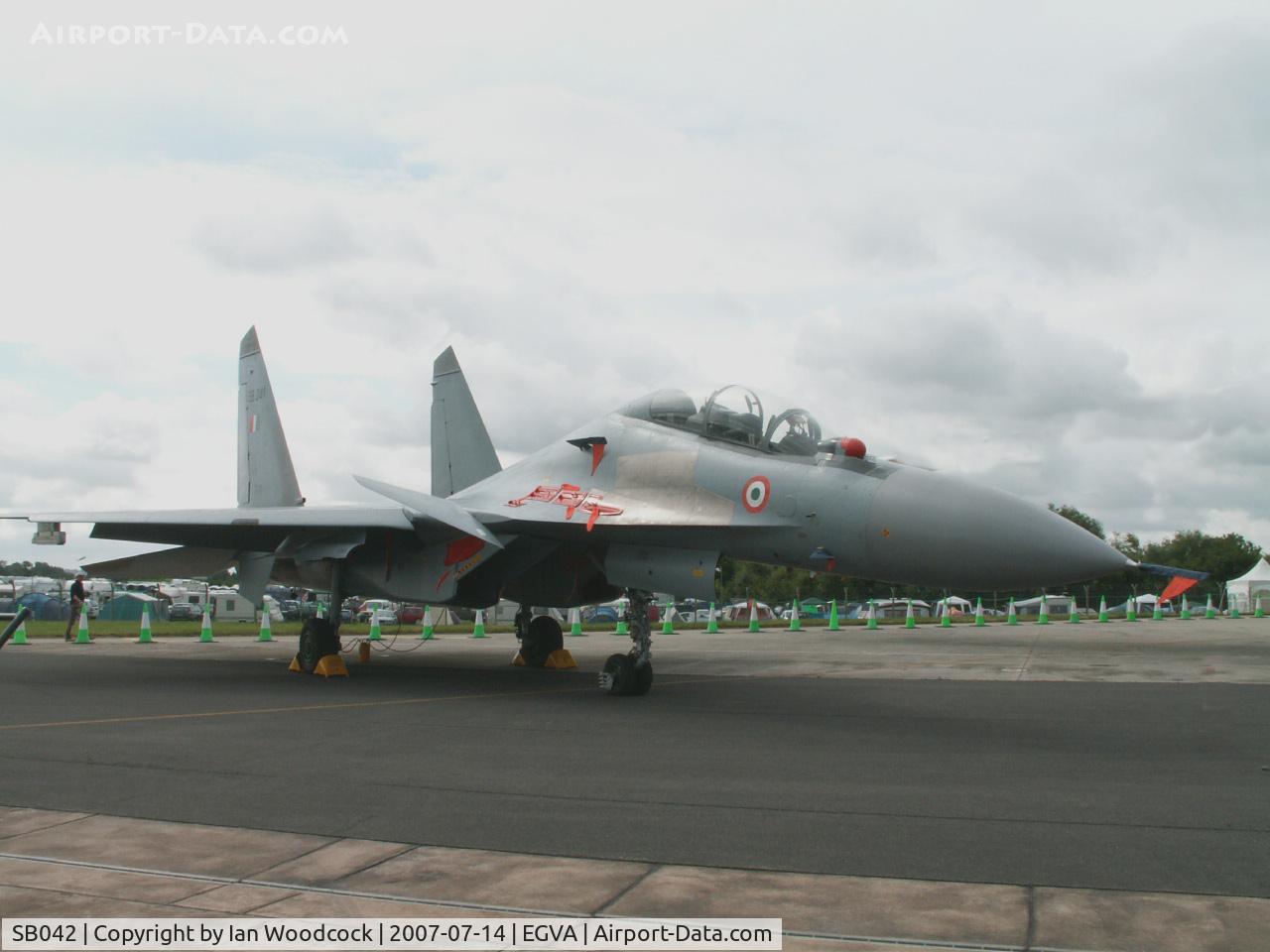 SB042, Sukhoi Su-30MKI C/N 10MK2308, Sukhoi Su-30MK/30 Sqn Indian AF/RIAT Fairford