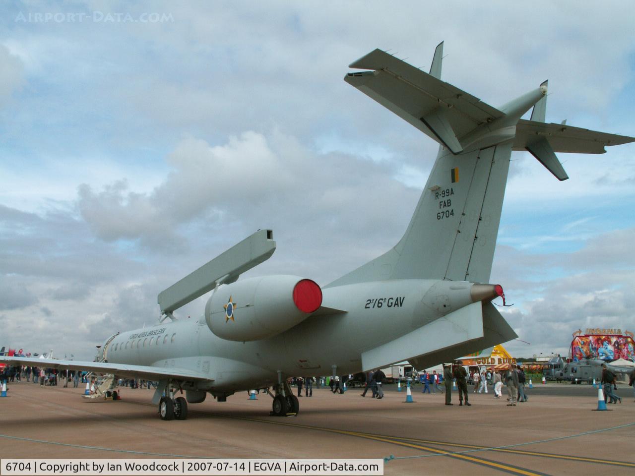 6704, Embraer R-99A (EMB-145SA) C/N 145392, R-99A/Brazilian AF/Riat Fairford