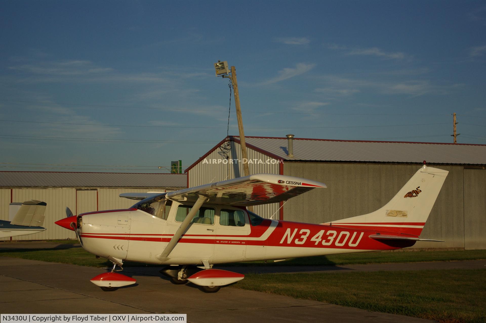 N3430U, 1963 Cessna 182F Skylane C/N 18254830, In for the Races