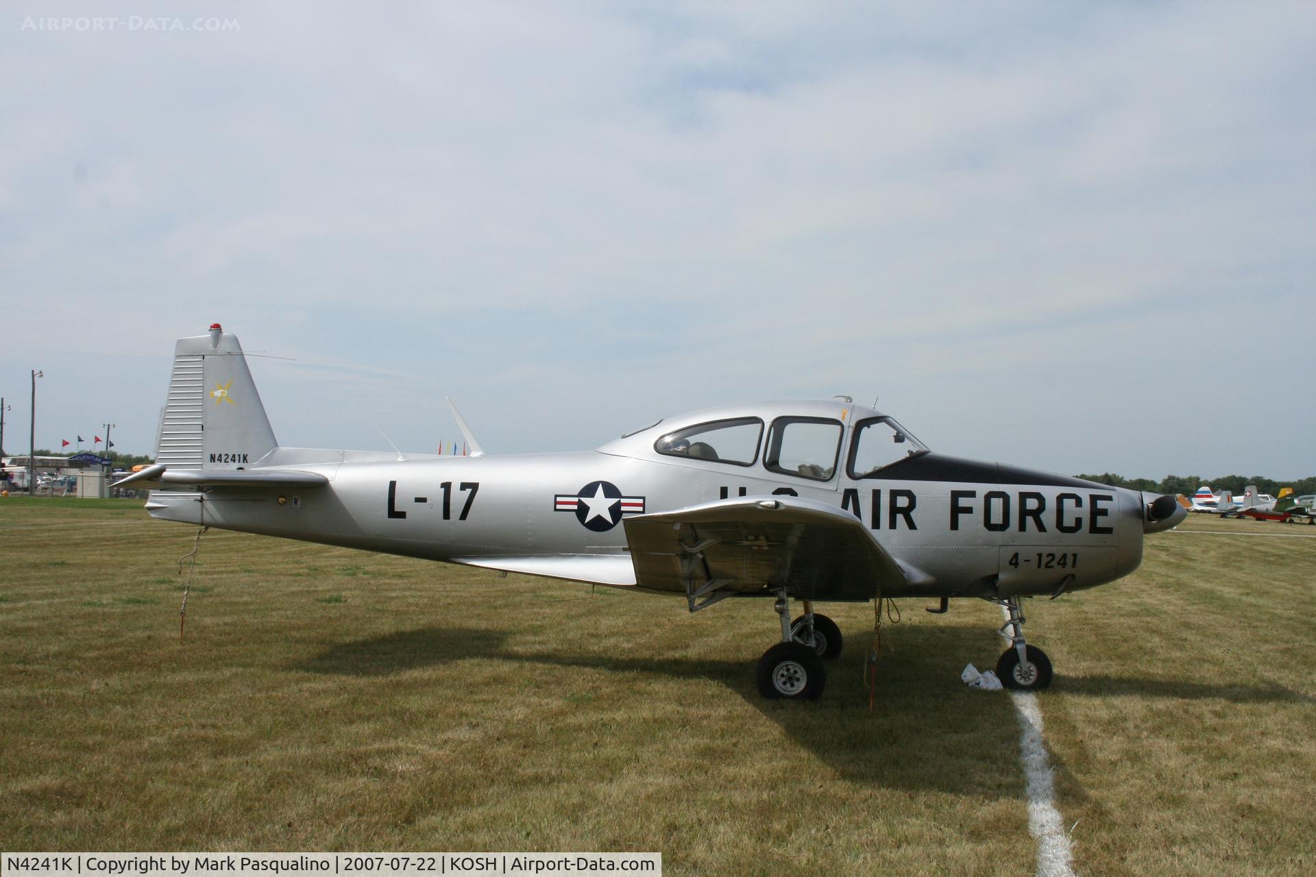N4241K, 1948 Ryan Navion A C/N NAV-4-1241, Navion A