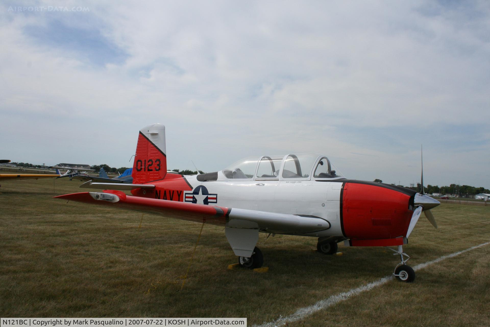 N121BC, Beech T-34A Mentor C/N G-123, Beech T-34A