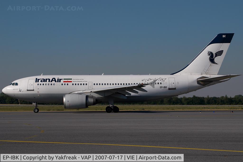 EP-IBK, 1993 Airbus A310-304 C/N 671, Iran Air Airbus 310