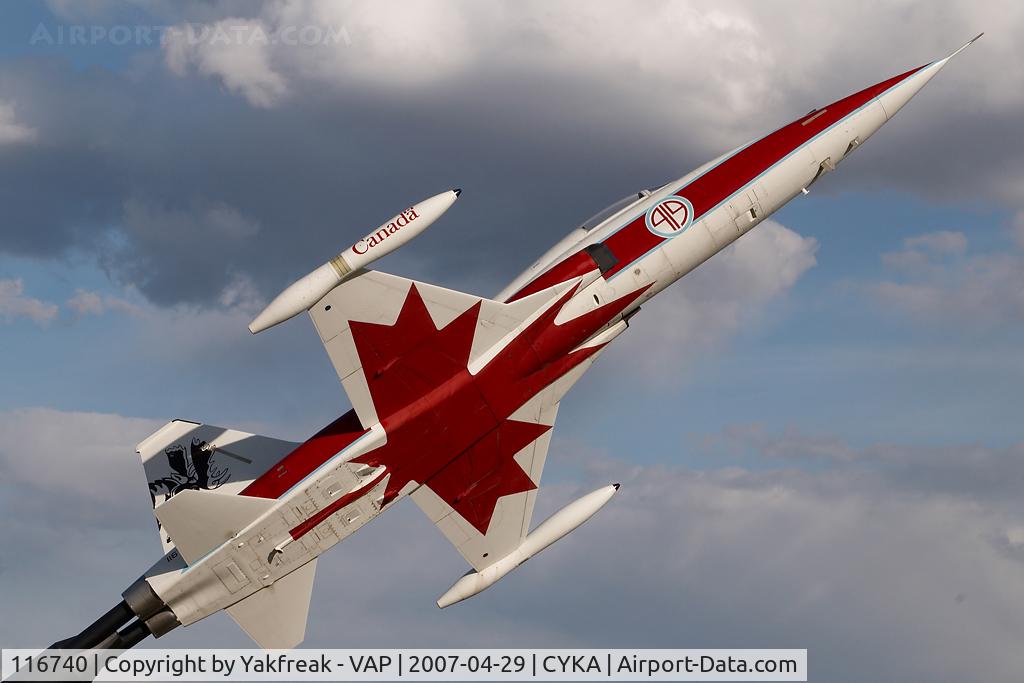 116740, Canadair CF-5A C/N 1040, Canadian Air Force F5 Tiger
