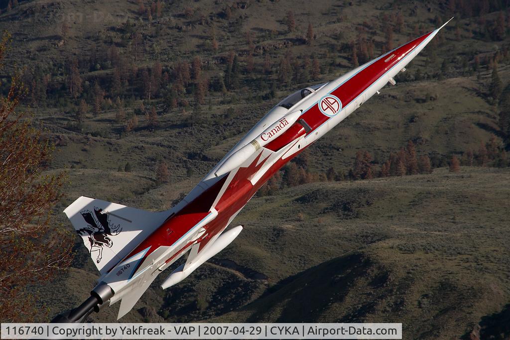 116740, Canadair CF-5A C/N 1040, Canadian Air Force F5 Tiger