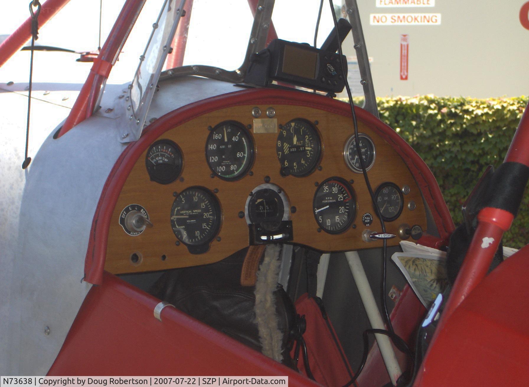 N73638, 1963 Corben Baby Ace Model A C/N 638, 1963 CORBEN BABY ACE A, Franklin 4AC176B 65 Hp, nice panel, GPS chart plotter