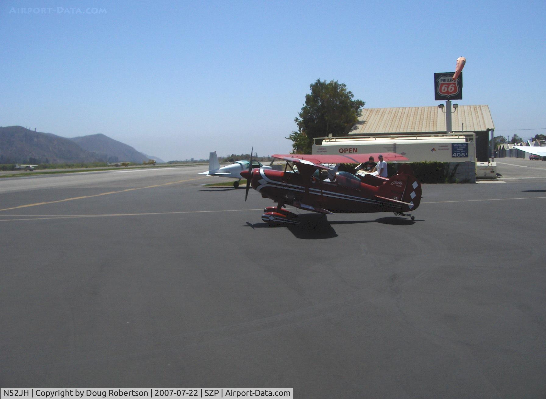 N52JH, 1981 Pitts S-1C Special C/N 1 (N52JH), 1981 Shea PITTS SPECIAL S-1C, Lycoming O&VO-360 180 Hp, taxi