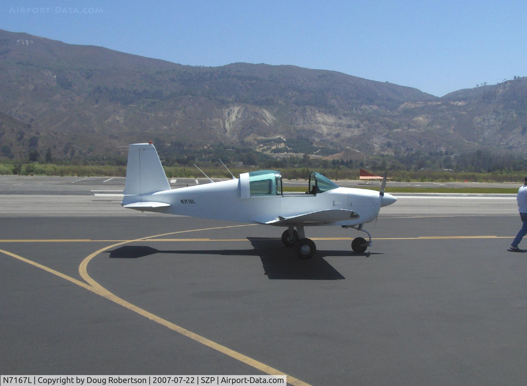N7167L, 1973 Grumman American AA-5 Traveler C/N AA5-0467, 1973 Grumman American AA-5 TRAVELER, Lycoming O-320 150 Hp