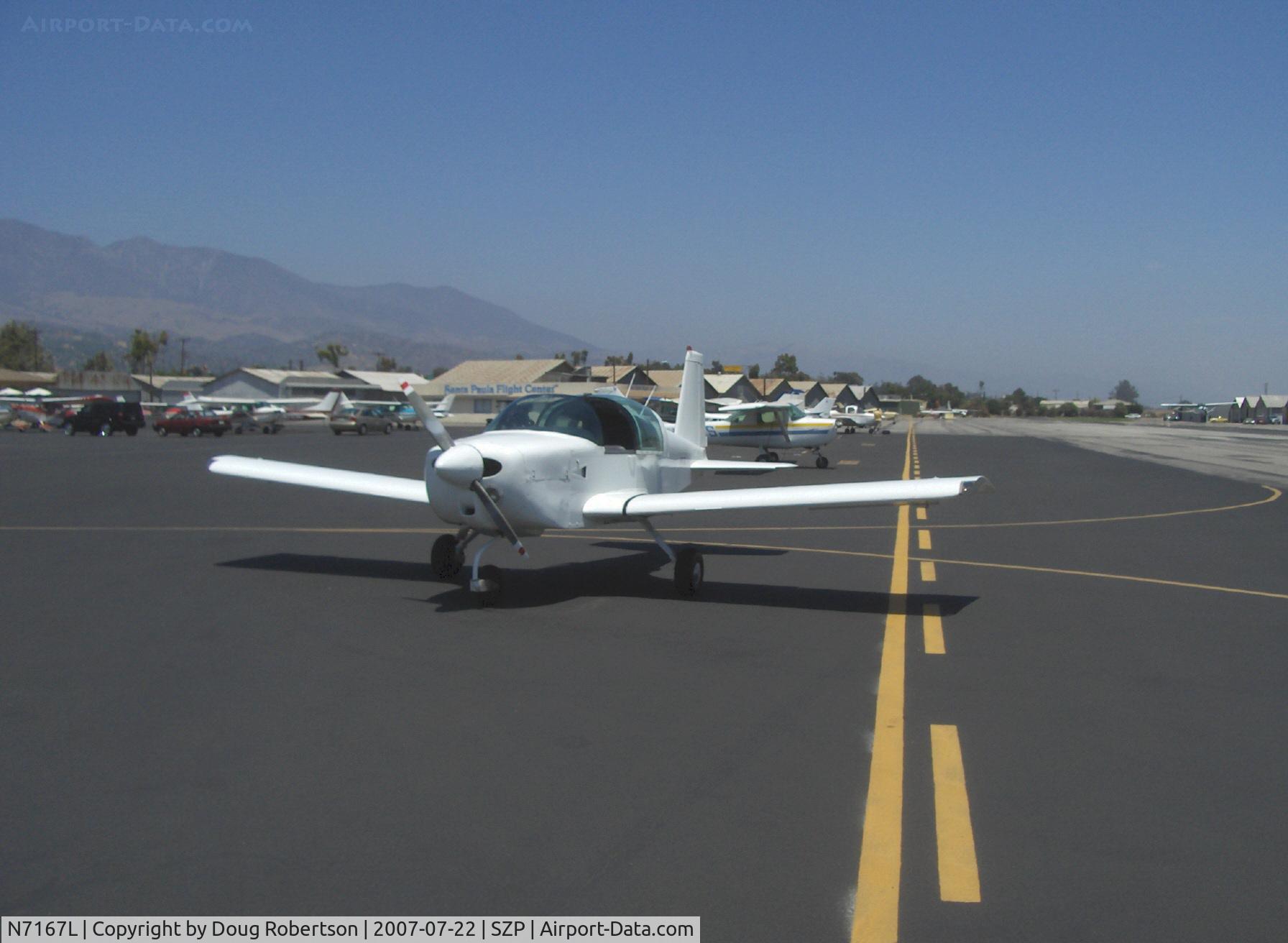 N7167L, 1973 Grumman American AA-5 Traveler C/N AA5-0467, 1973 Grumman American AA-5 TRAVELER, Lycoming O-320 150 Hp
