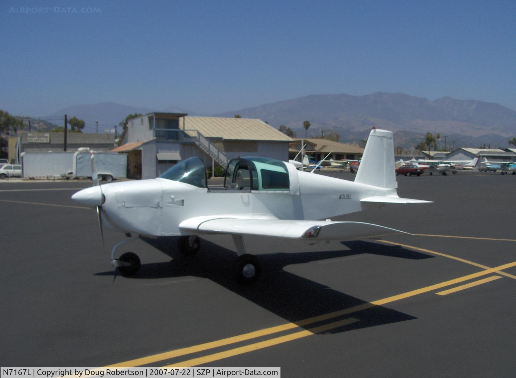 N7167L, 1973 Grumman American AA-5 Traveler C/N AA5-0467, 1973 Grumman American AA-5 TRAVELER, Lycoming O-320 150 Hp