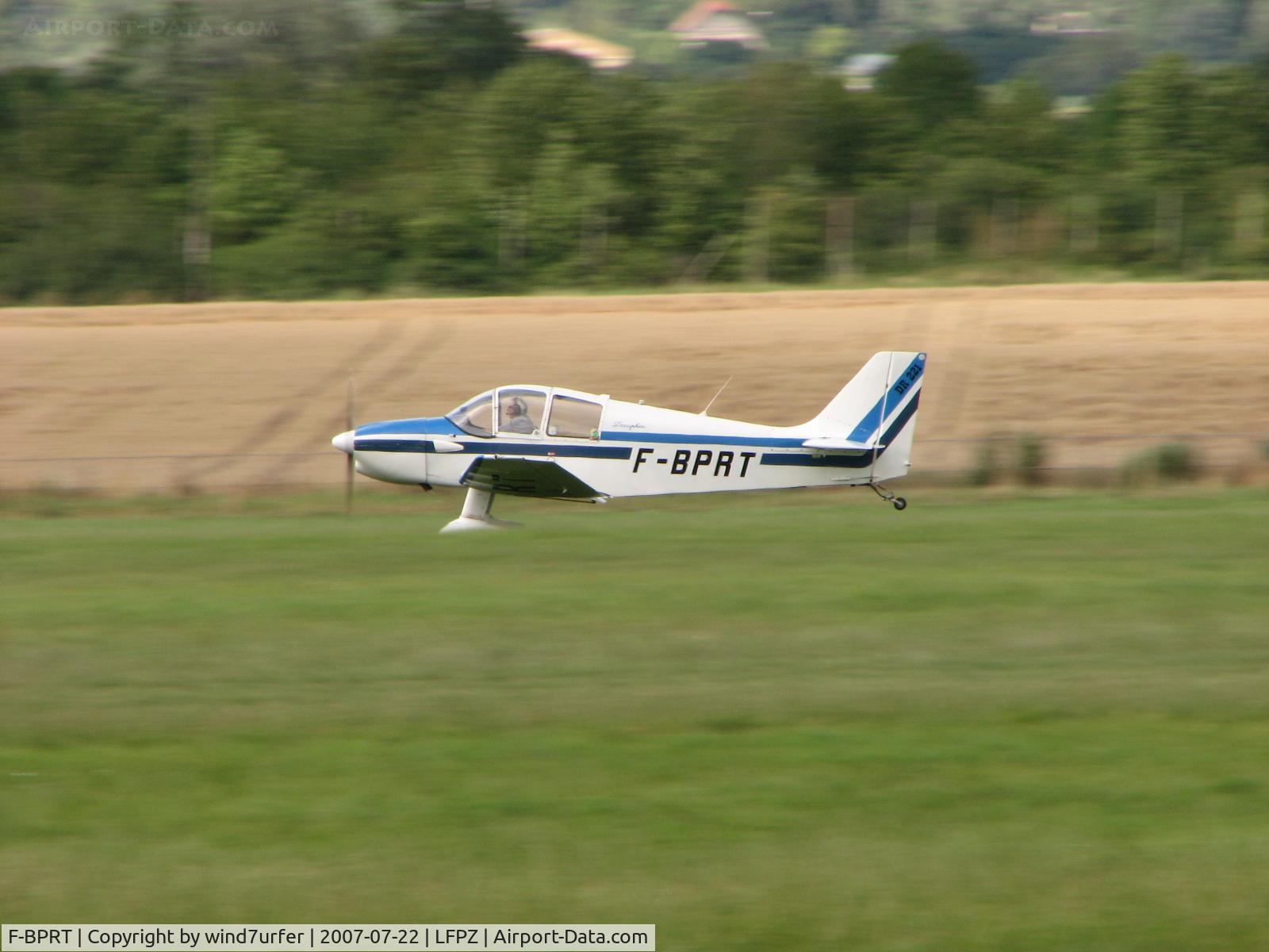 F-BPRT, CEA Jodel DR-221 Dauphin C/N 128, Touch\'n go\'s at Saint Cyr near Versailles
