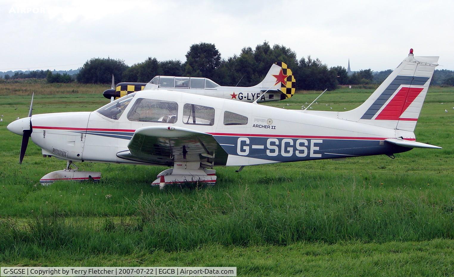G-SGSE, 1978 Piper PA-28-181 Cherokee Archer II C/N 28-7890332, Pa-28-181