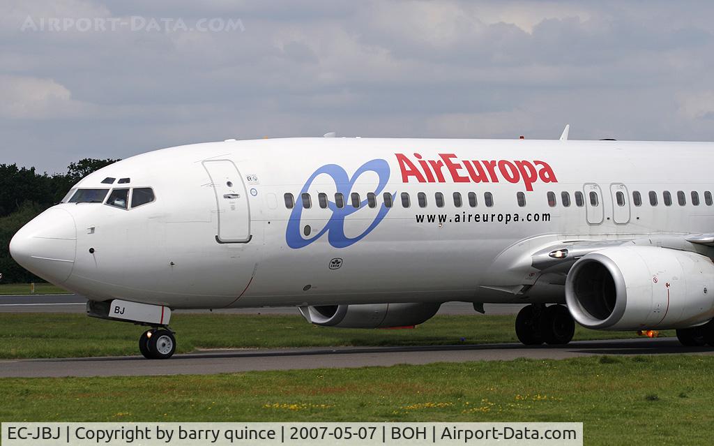 EC-JBJ, 2004 Boeing 737-8BK C/N 33972, AIREUROPA 737