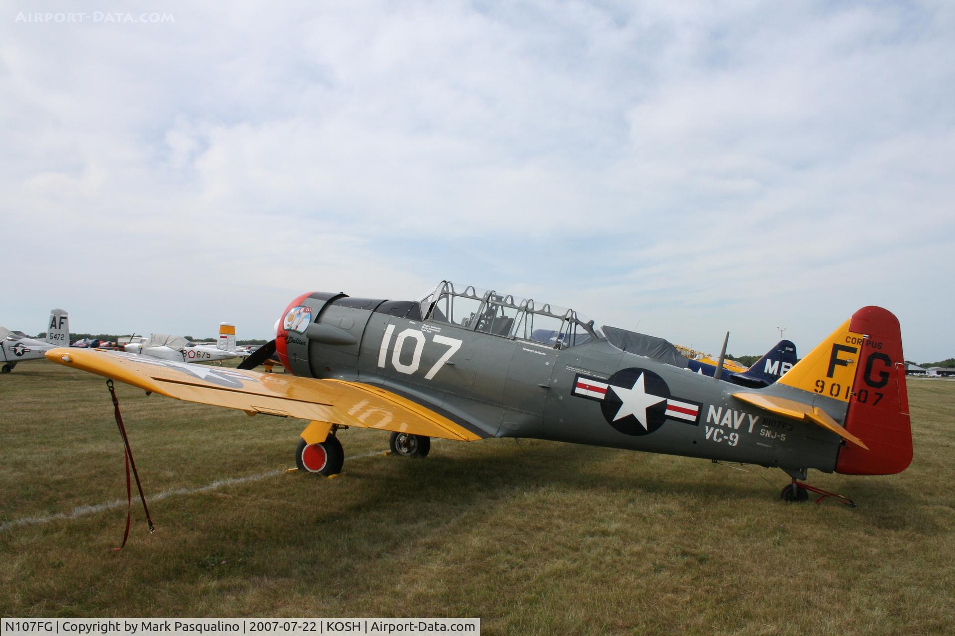 N107FG, 1944 North American AT-6D Texan C/N 121-41580, North American AT-6D