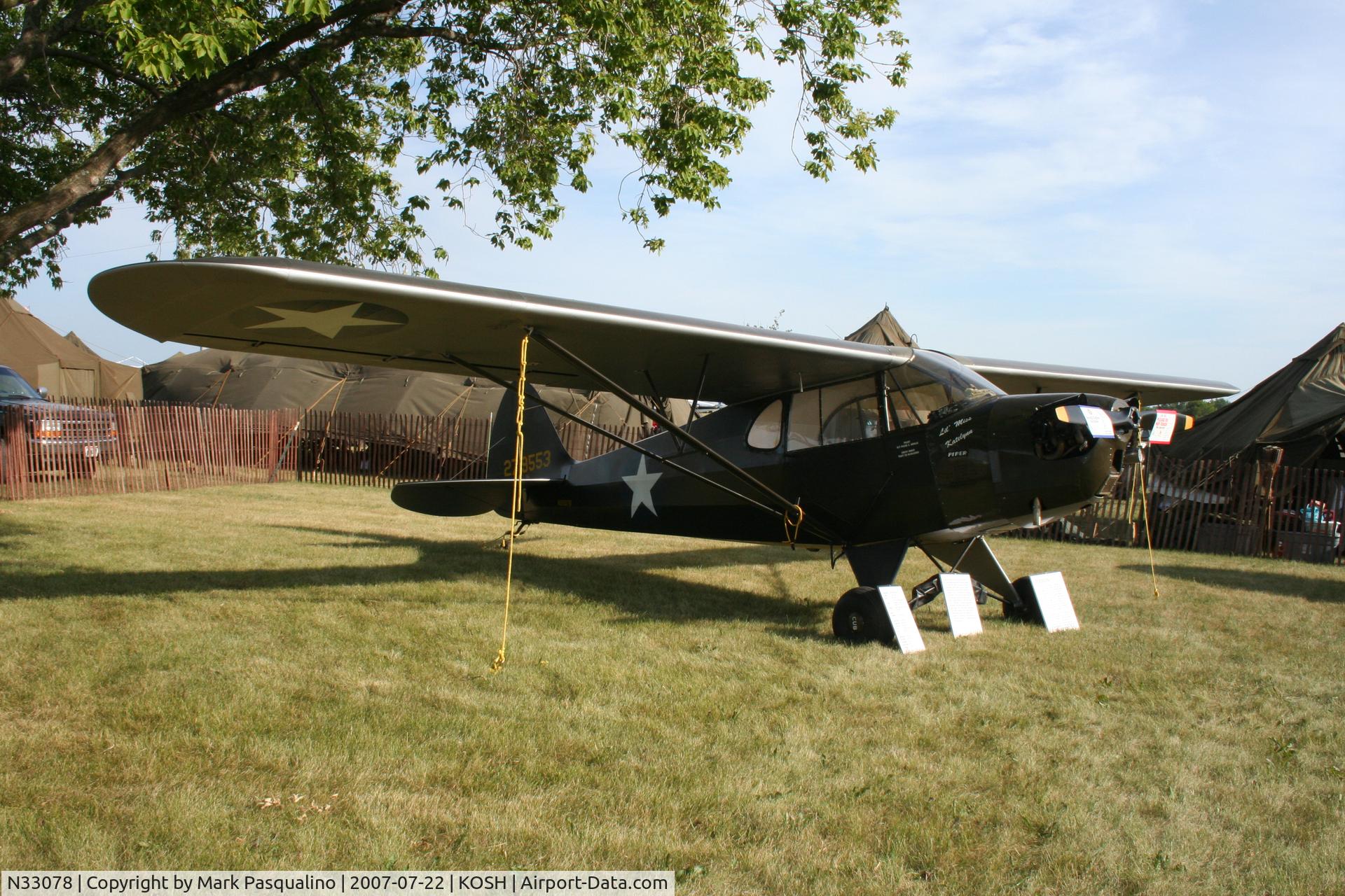 N33078, 1940 Piper J5A Cub Cruiser C/N 5-426, Piper J5A