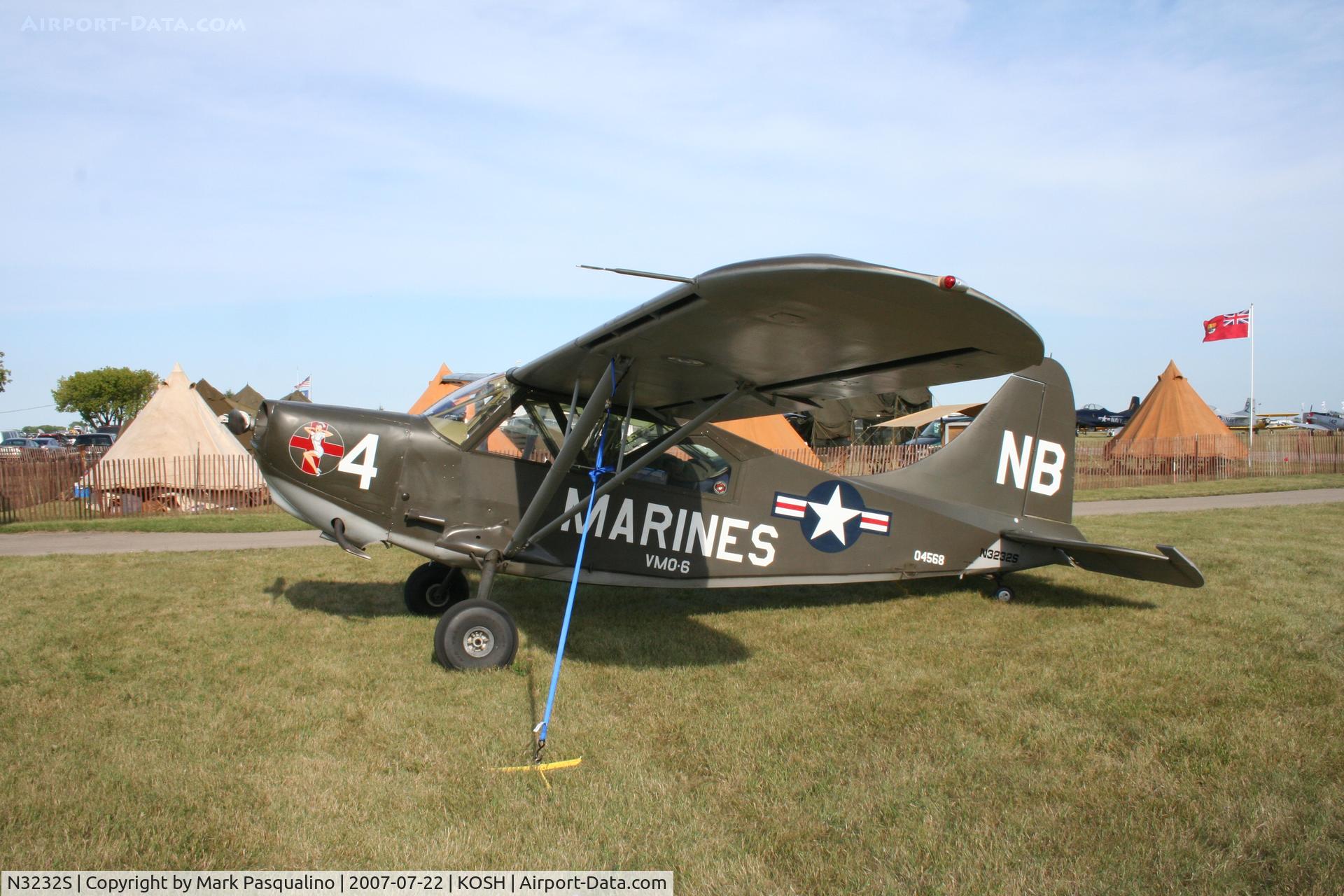 N3232S, 1945 Stinson L-5G Sentinel C/N 76-3597, Stinson L-5G