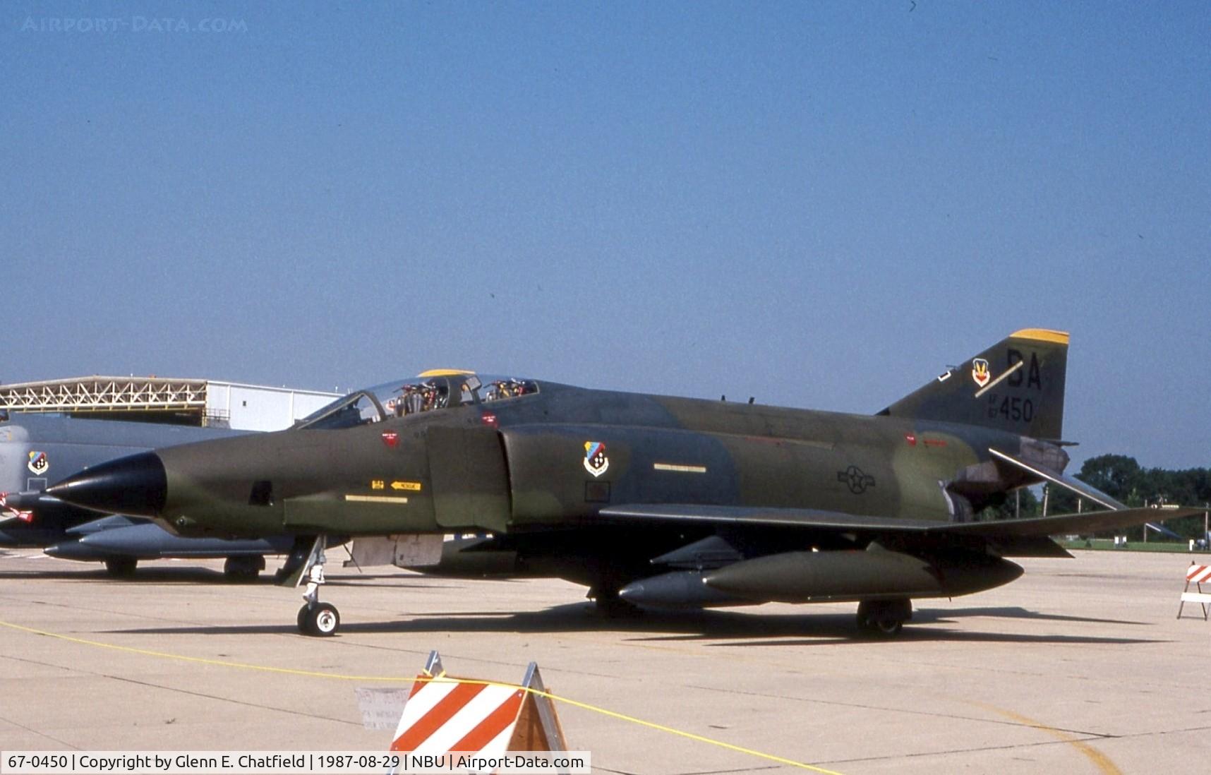 67-0450, 1967 McDonnell RF-4C-34-MC Phantom II C/N 2967, RF-4C at the open house