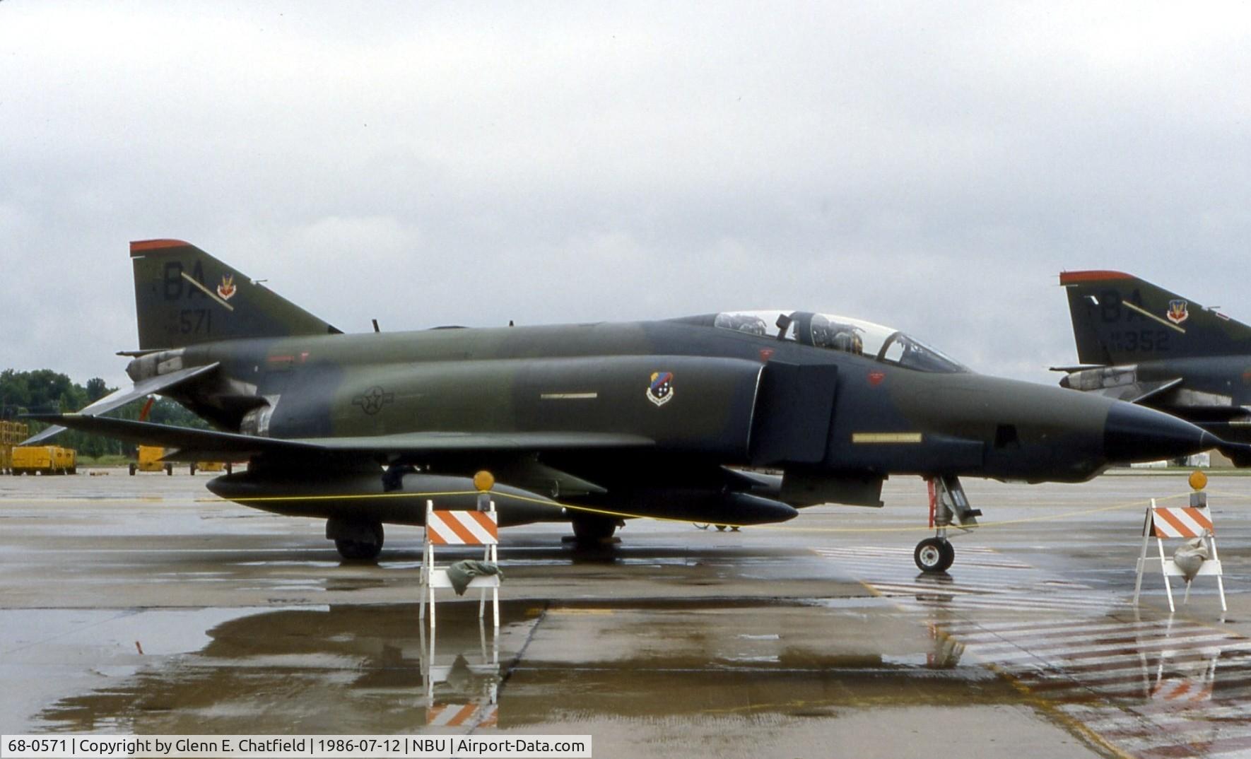 68-0571, 1968 McDonnell Douglas RF-4C Phantom II C/N 3489, RF-4C at the open house