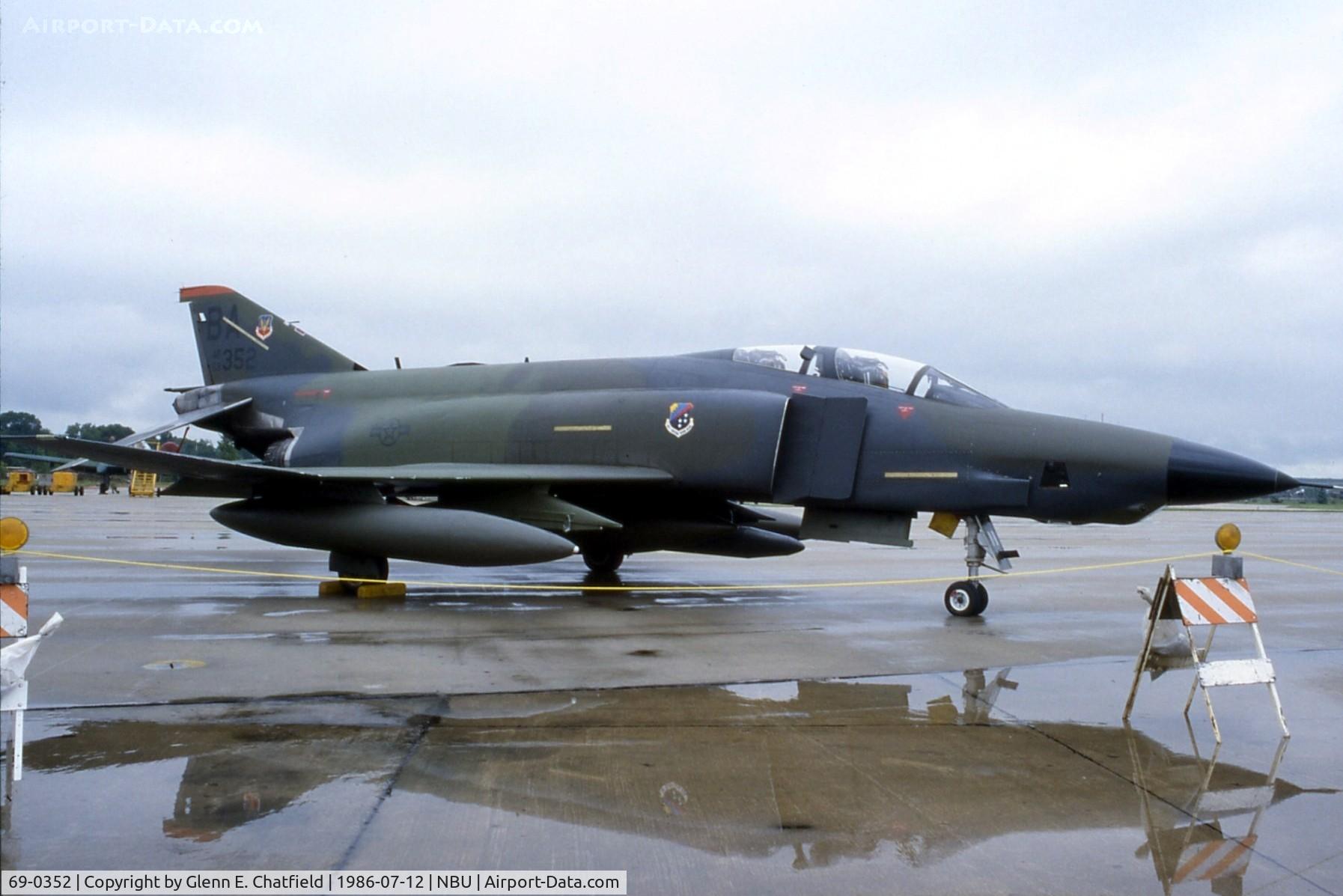 69-0352, 1969 McDonnell Douglas RF-4C Phantom II C/N 3705, RF-4C at the open house