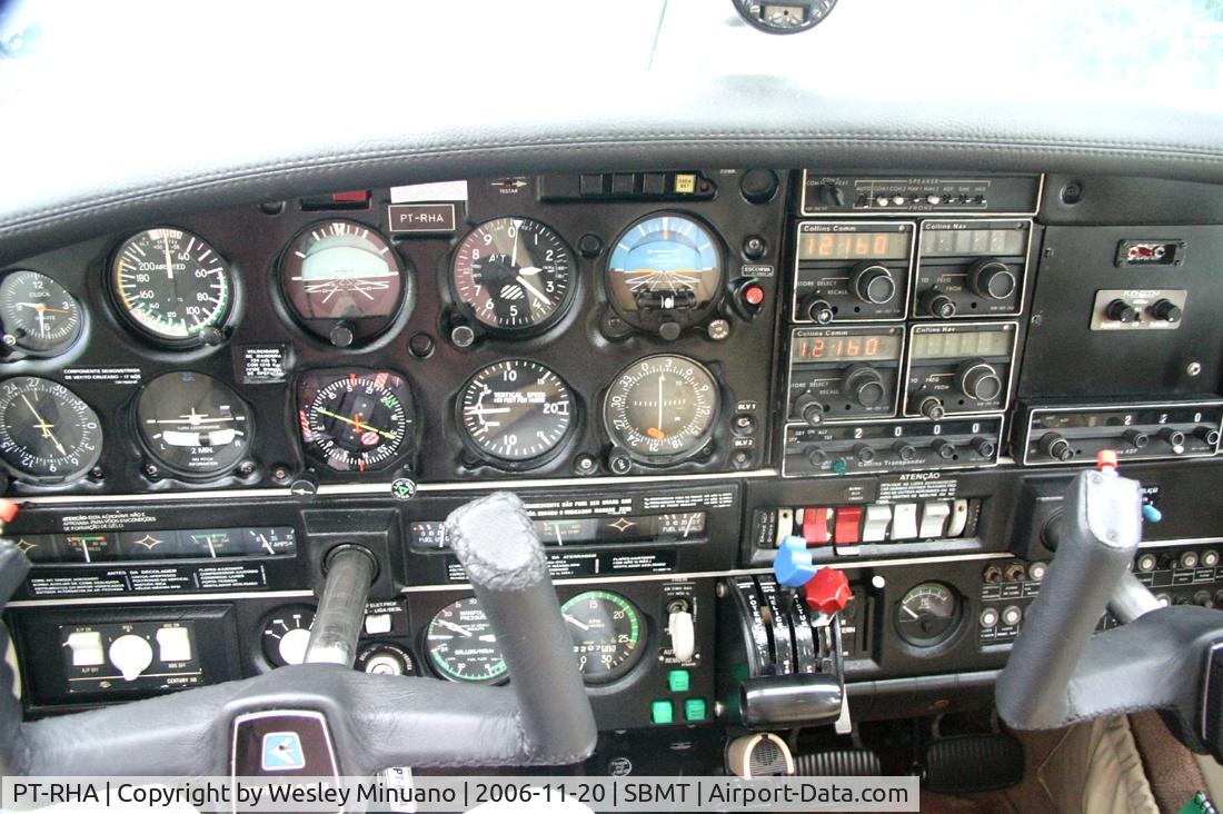 PT-RHA, 1980 Embraer EMB-711ST Corisco II turbo C/N 80-711313, @ SBMT