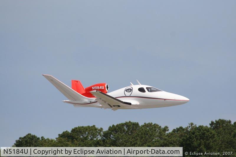 N5184U, 2007 Swift Engineering Inc Mark 400 C/N SE-400-001, Eclipse Aviation Concept Jet