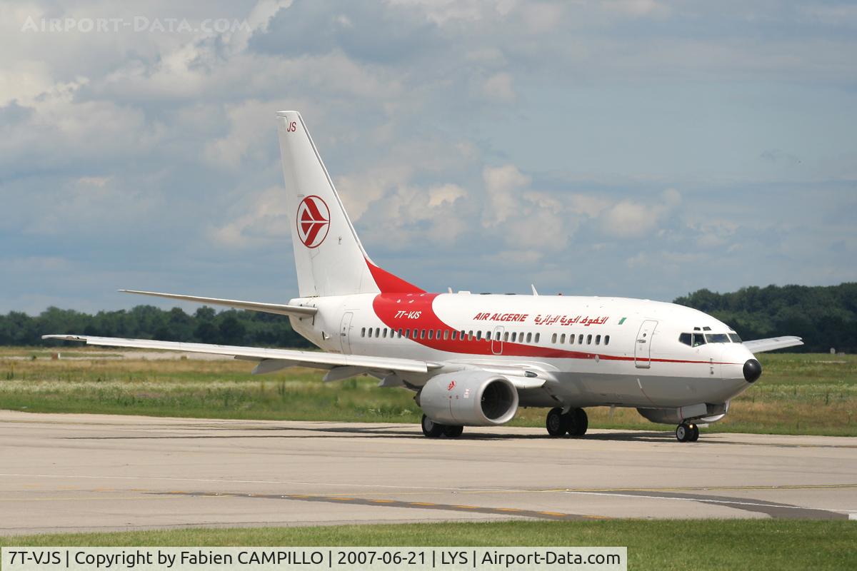 7T-VJS, 2002 Boeing 737-6D6 C/N 30210, cn 30210/1150