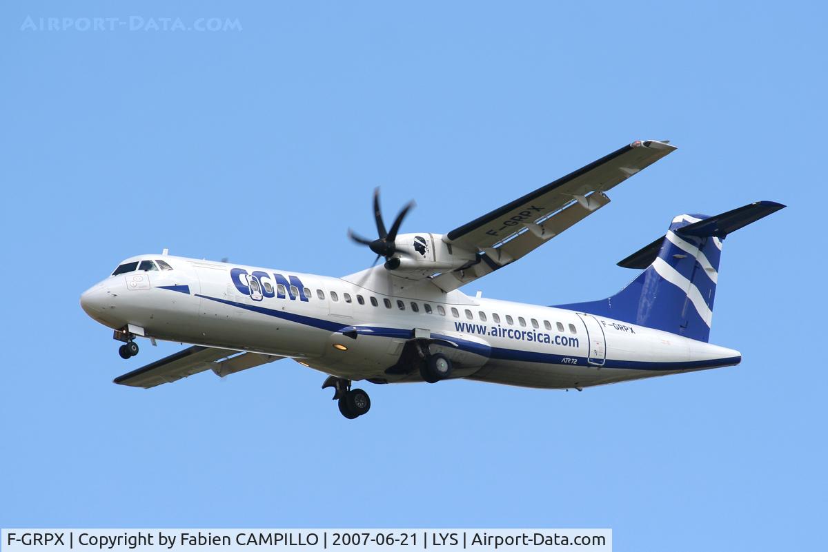 F-GRPX, 2006 ATR 72-212A C/N 734, CCM
