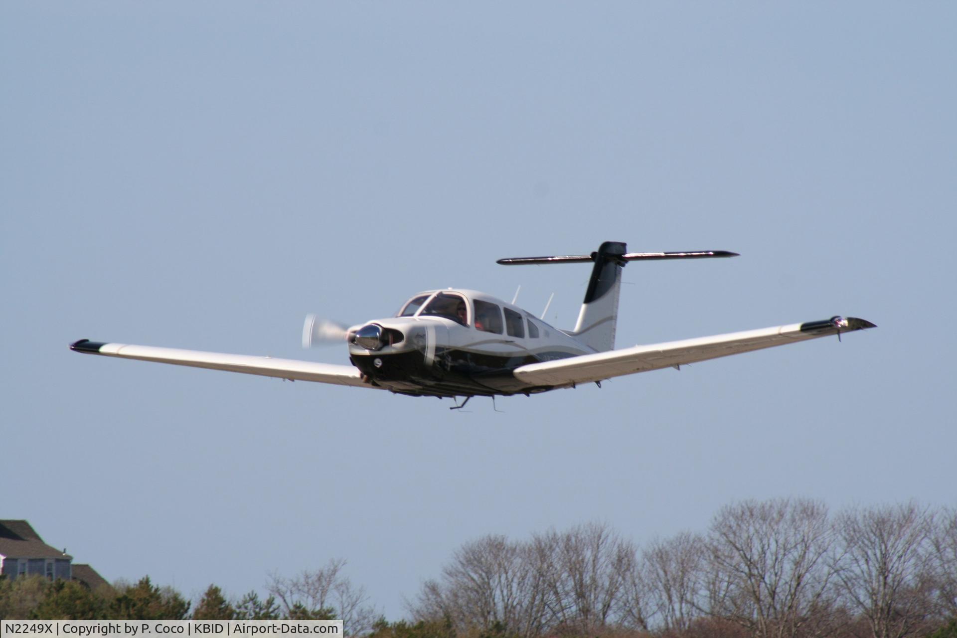 N2249X, 1979 Piper PA-28RT-201 Arrow IV C/N 28R-7918096, Low Approach at Block Island