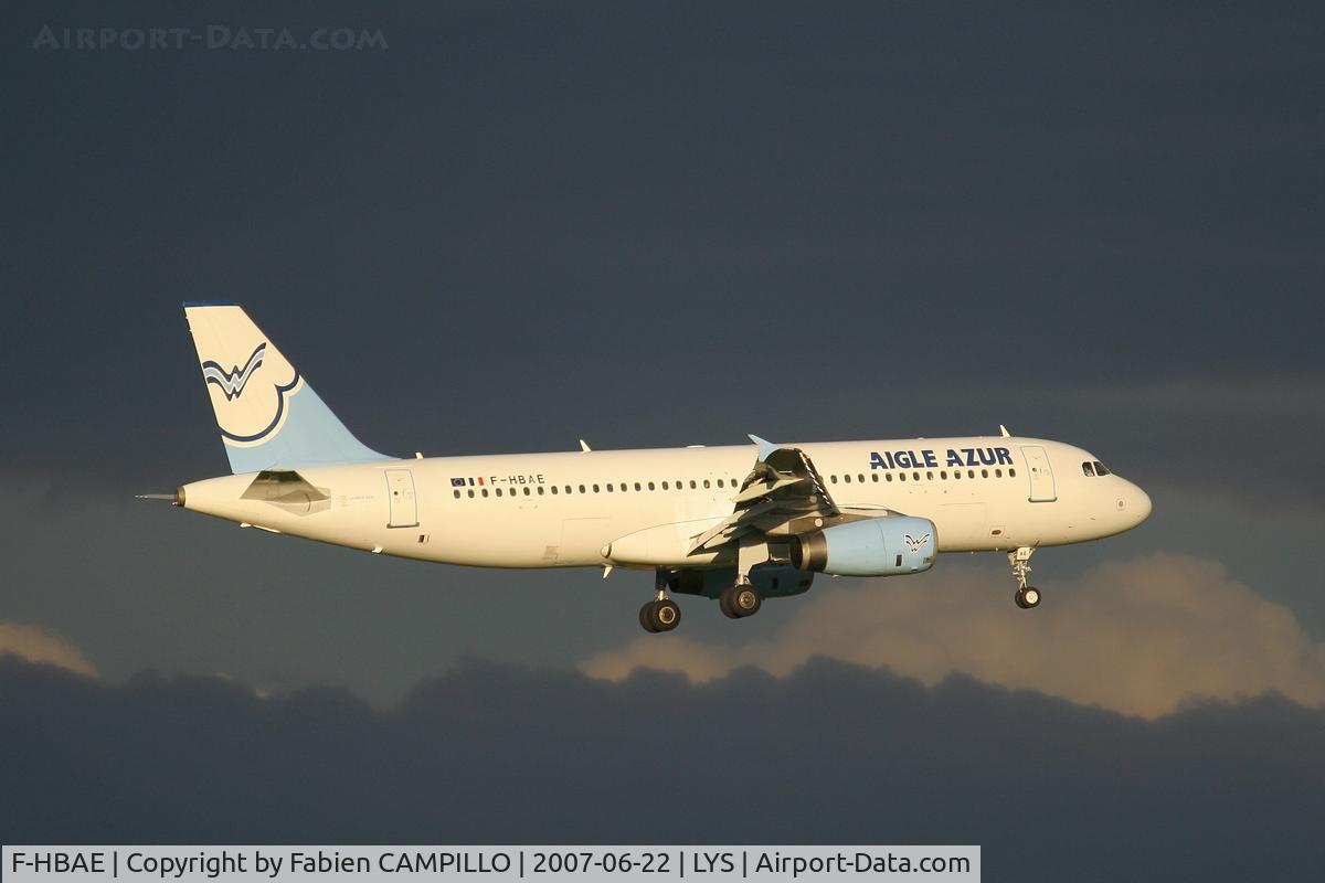 F-HBAE, 1995 Airbus A320-233 C/N 558, 350D + 100-300F4 Sigma