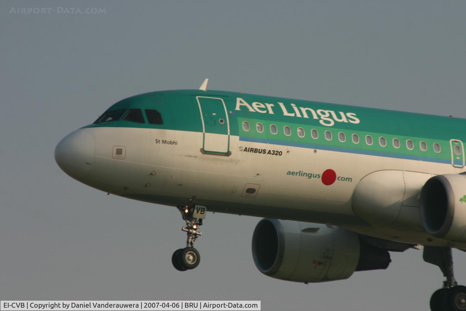 EI-CVB, 2000 Airbus A320-214 C/N 1394, arrival of 
