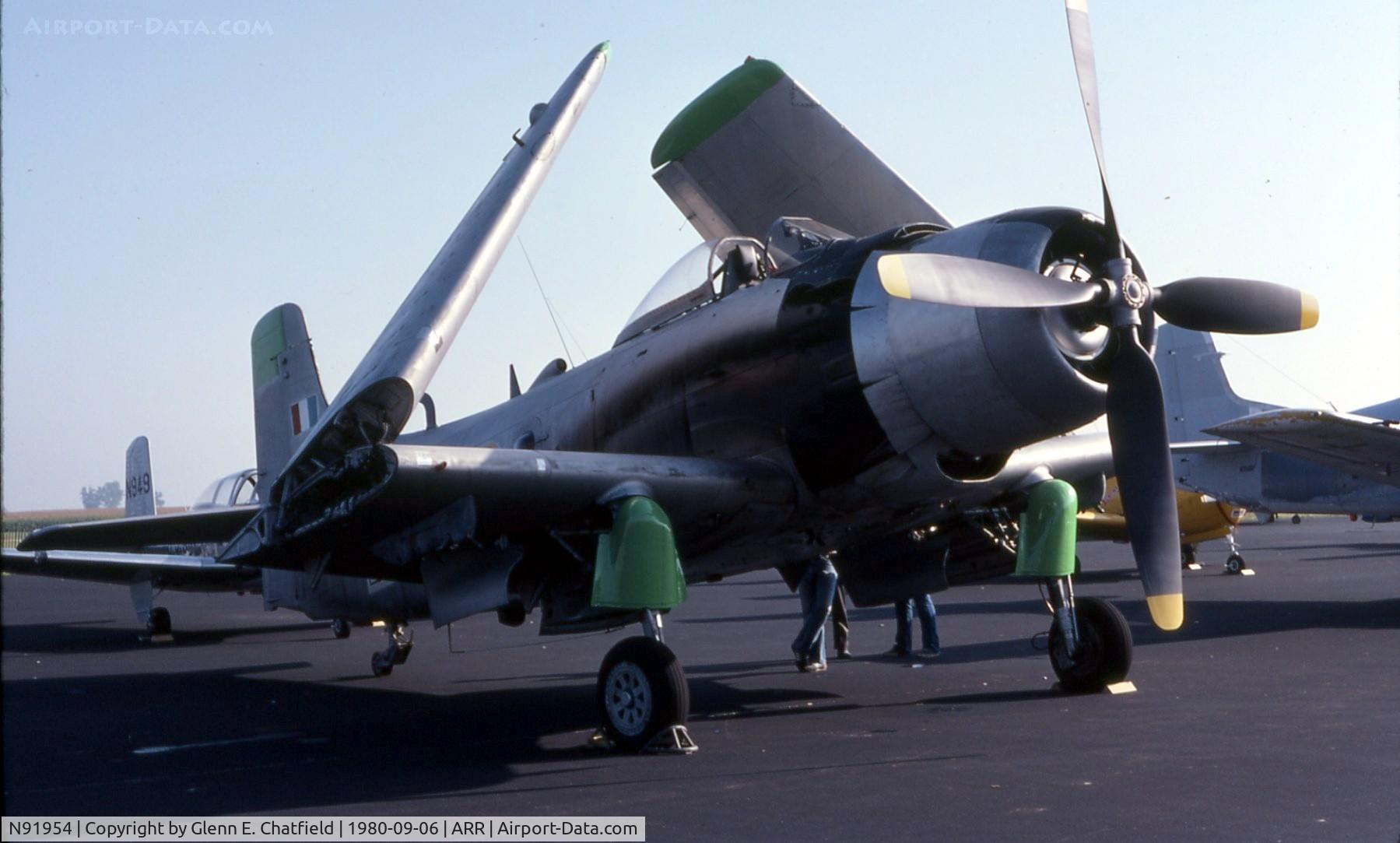 N91954, Douglas AD-4 C/N 7770, A-1D 126970, shortly after arriving back in the U.S.