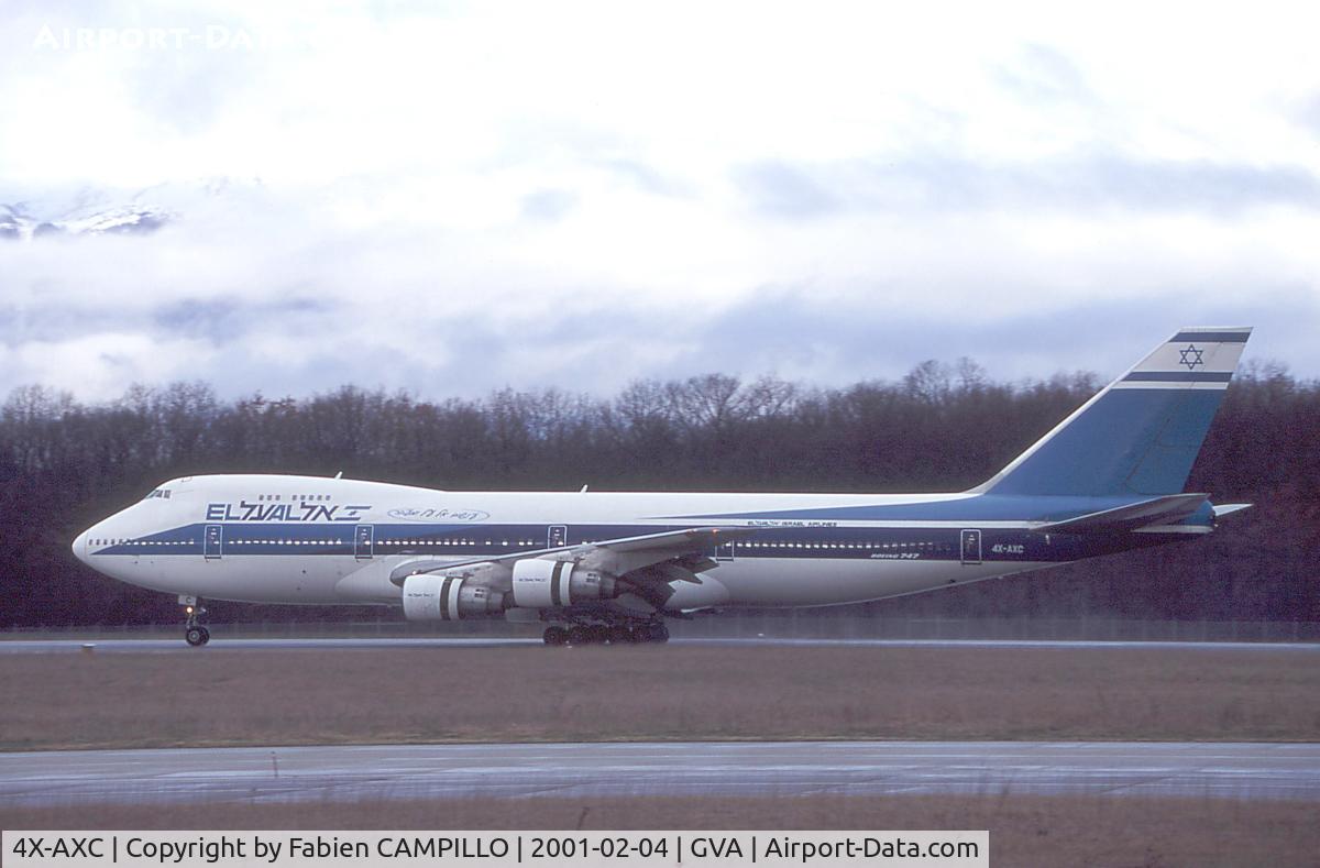 4X-AXC, 1973 Boeing 747-258B C/N 20704, El AL