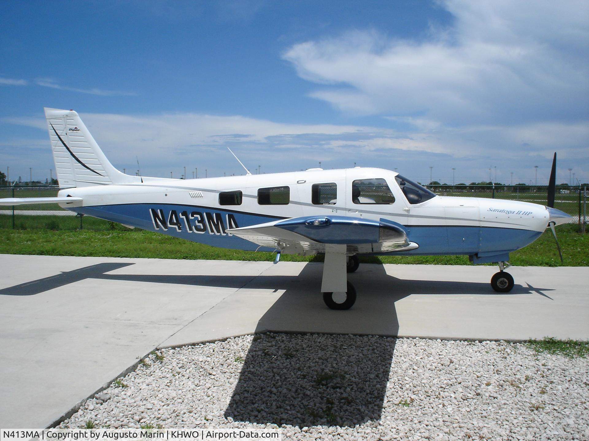 N413MA, 2003 Piper PA-32R-301 Saratoga II HP C/N 3246213, N413MA in North Perry Airport