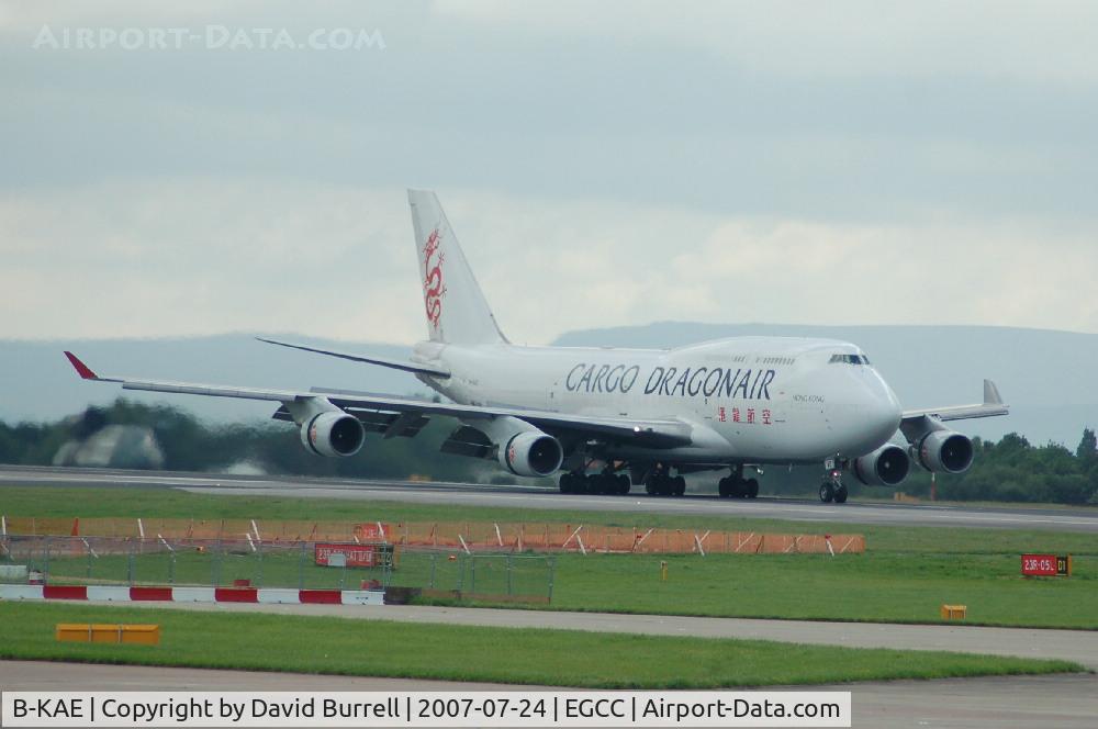 B-KAE, 1991 Boeing 747-412/BCF C/N 25068, Dragonair Cargo - Landing