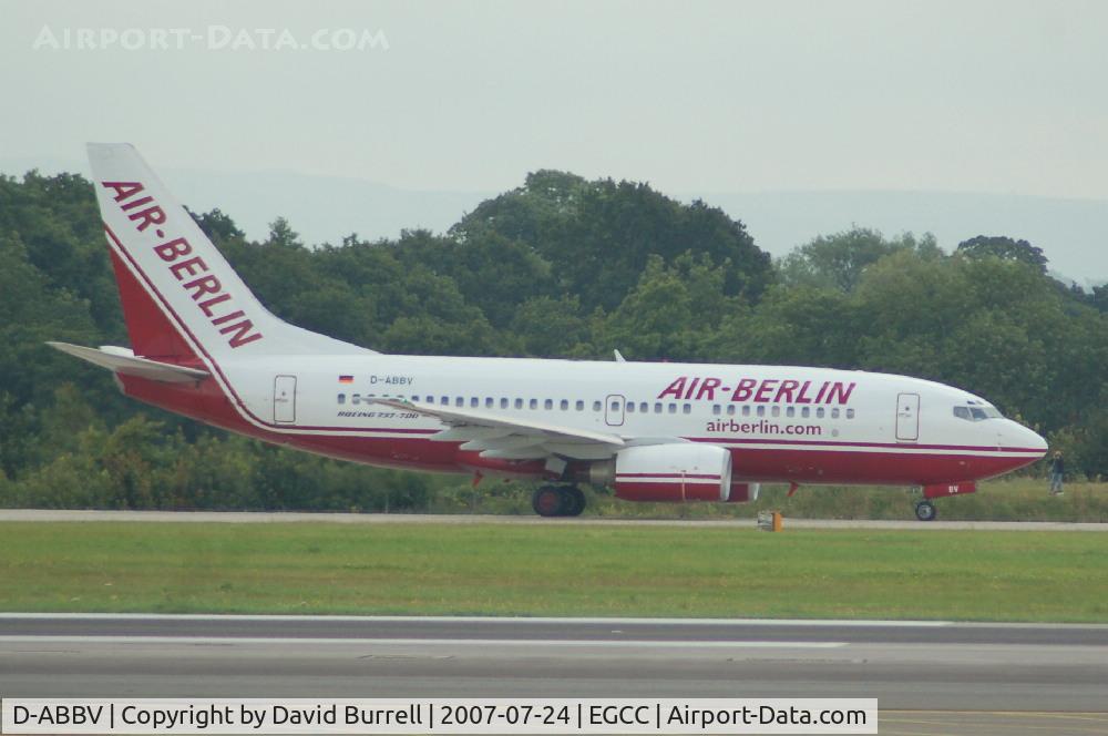 D-ABBV, 2001 Boeing 737-7Q8 C/N 30629, Air Berlin - Taking Off