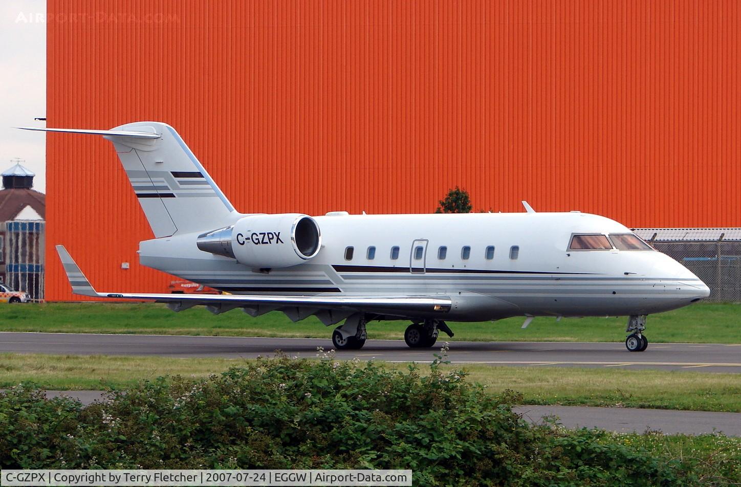C-GZPX, 1999 Bombardier Challenger 604 (CL-600-2B16) C/N 5458, Challenger 604