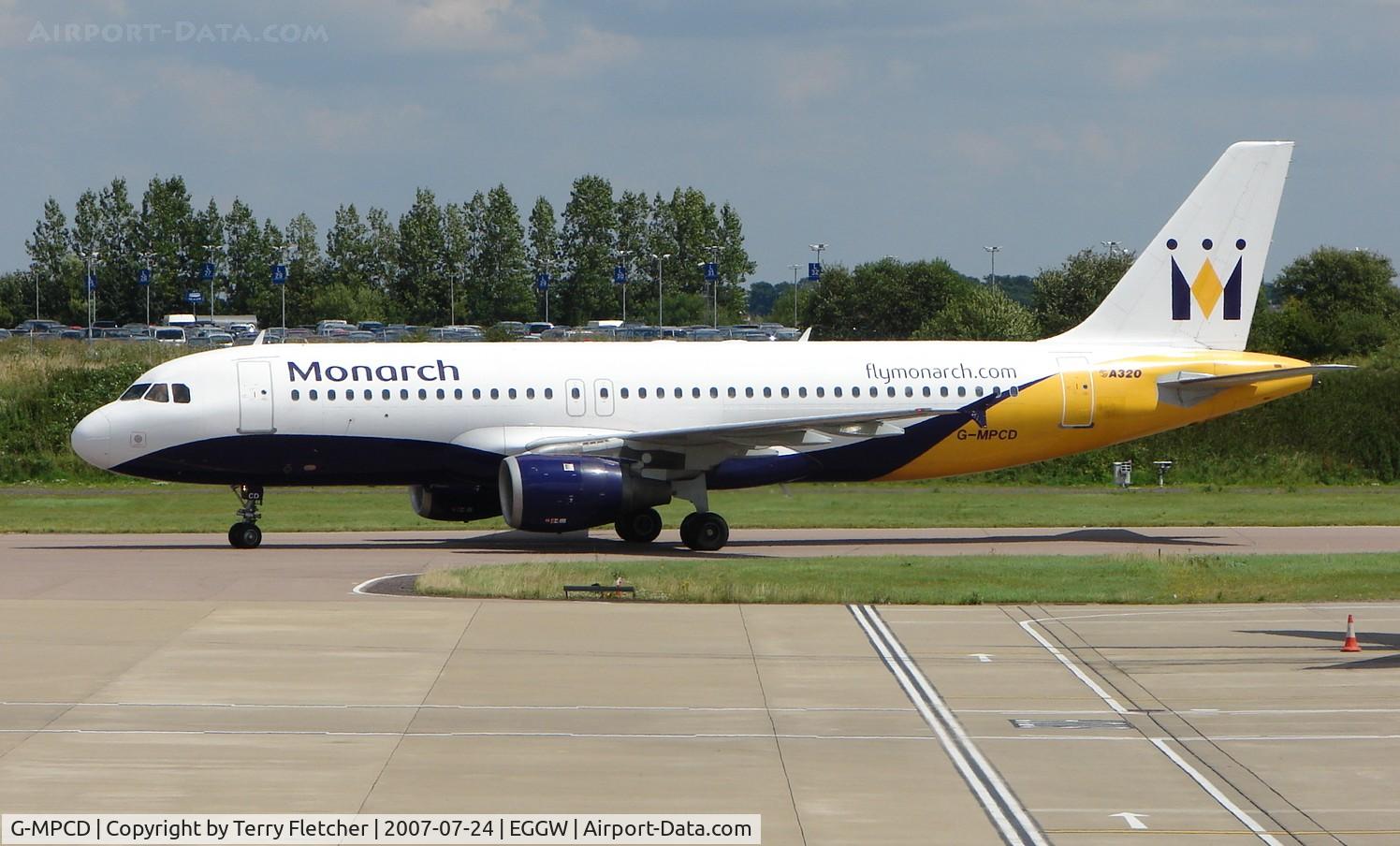 G-MPCD, 1994 Airbus A320-212 C/N 379, Monarch A320