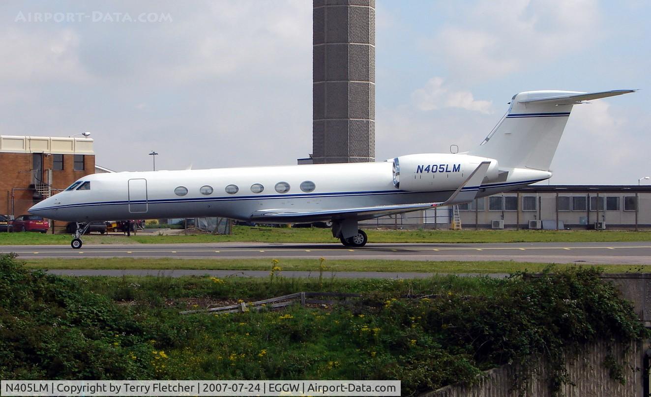 N405LM, 1998 Gulfstream Aerospace G-V C/N 541, Gulfstream G1159D