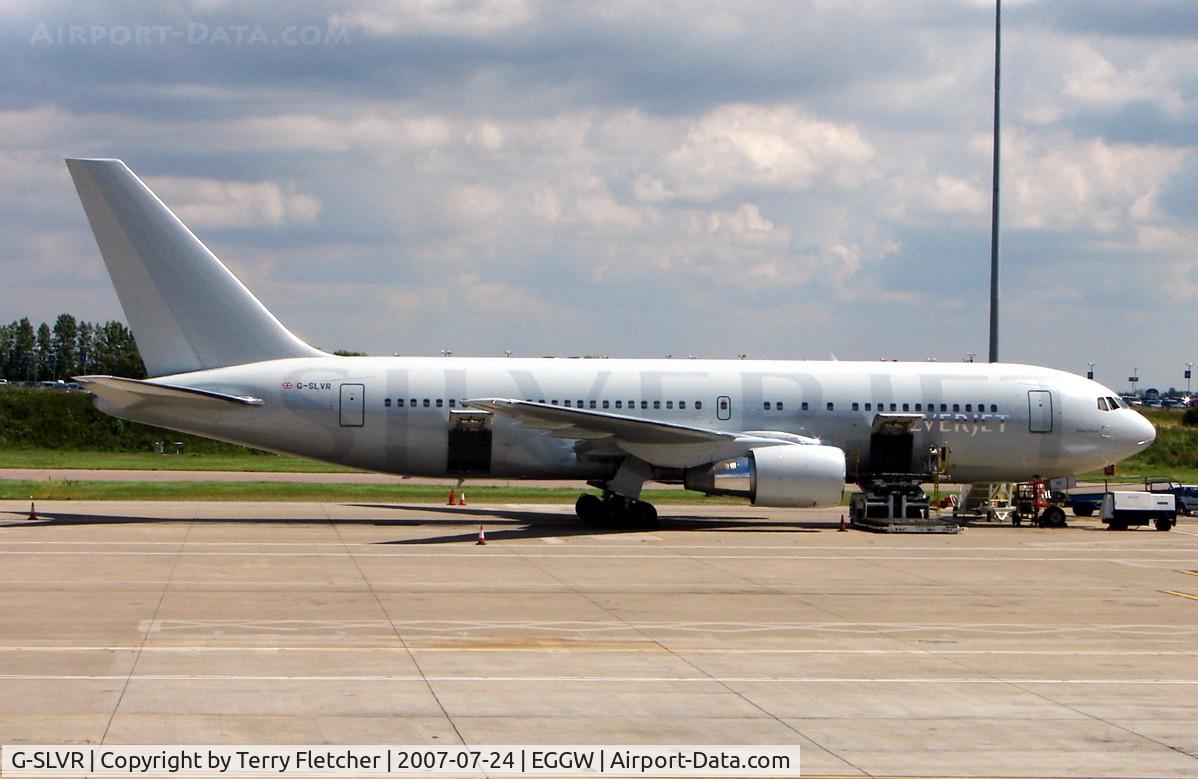 G-SLVR, 1990 Boeing 767-204/ER C/N 24757, Silverjet's 2nd Boeing 767 for LTN-New York service