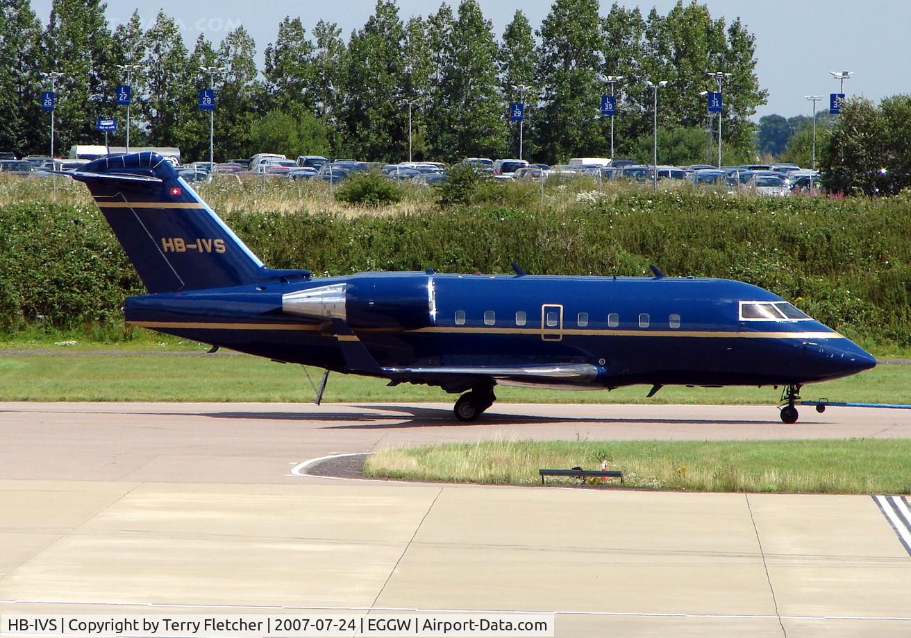 HB-IVS, 1994 Canadair Challenger 601-3R (CL-600-2B16) C/N 5166, Challenger 601