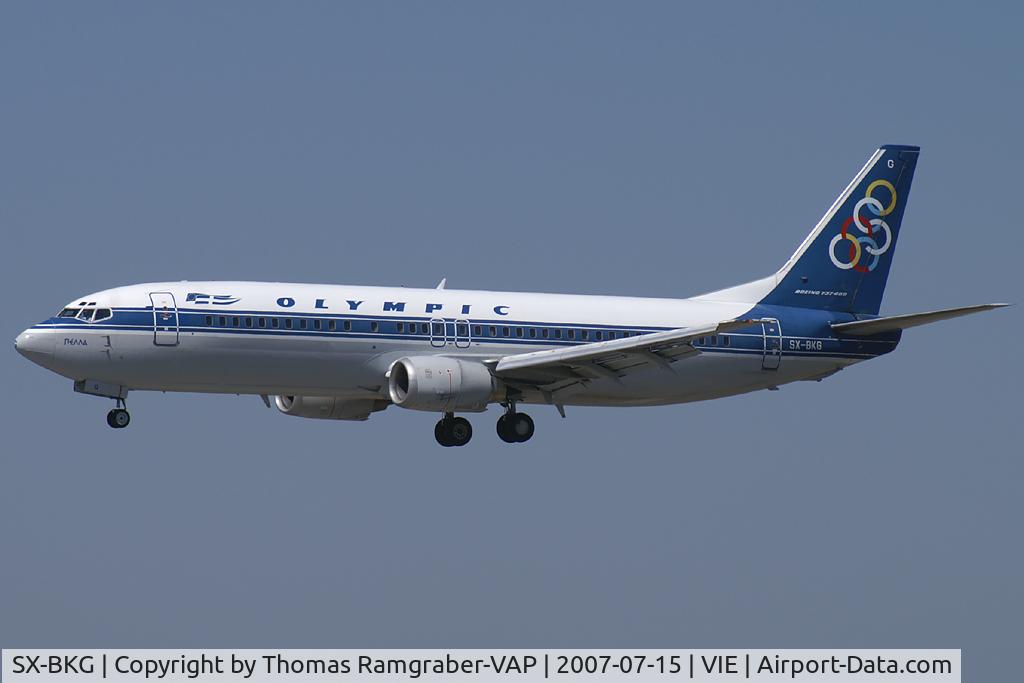SX-BKG, 1993 Boeing 737-484 C/N 27149, Olympic Boeing 737-400