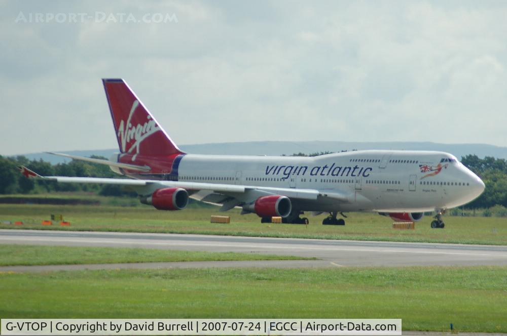 G-VTOP, 1997 Boeing 747-4Q8 C/N 28194, Virgin Atlantic - Taxiing