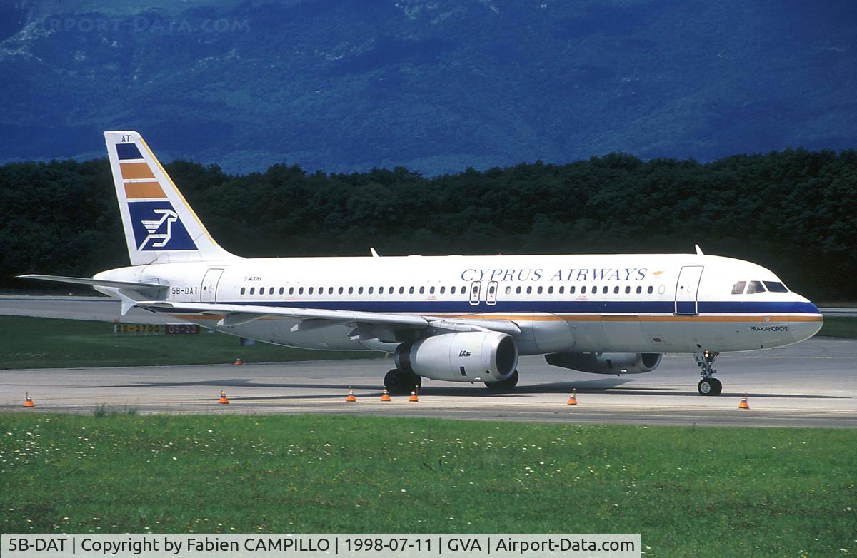 5B-DAT, 1988 Airbus A320-231 C/N 028, Cyprus Airways