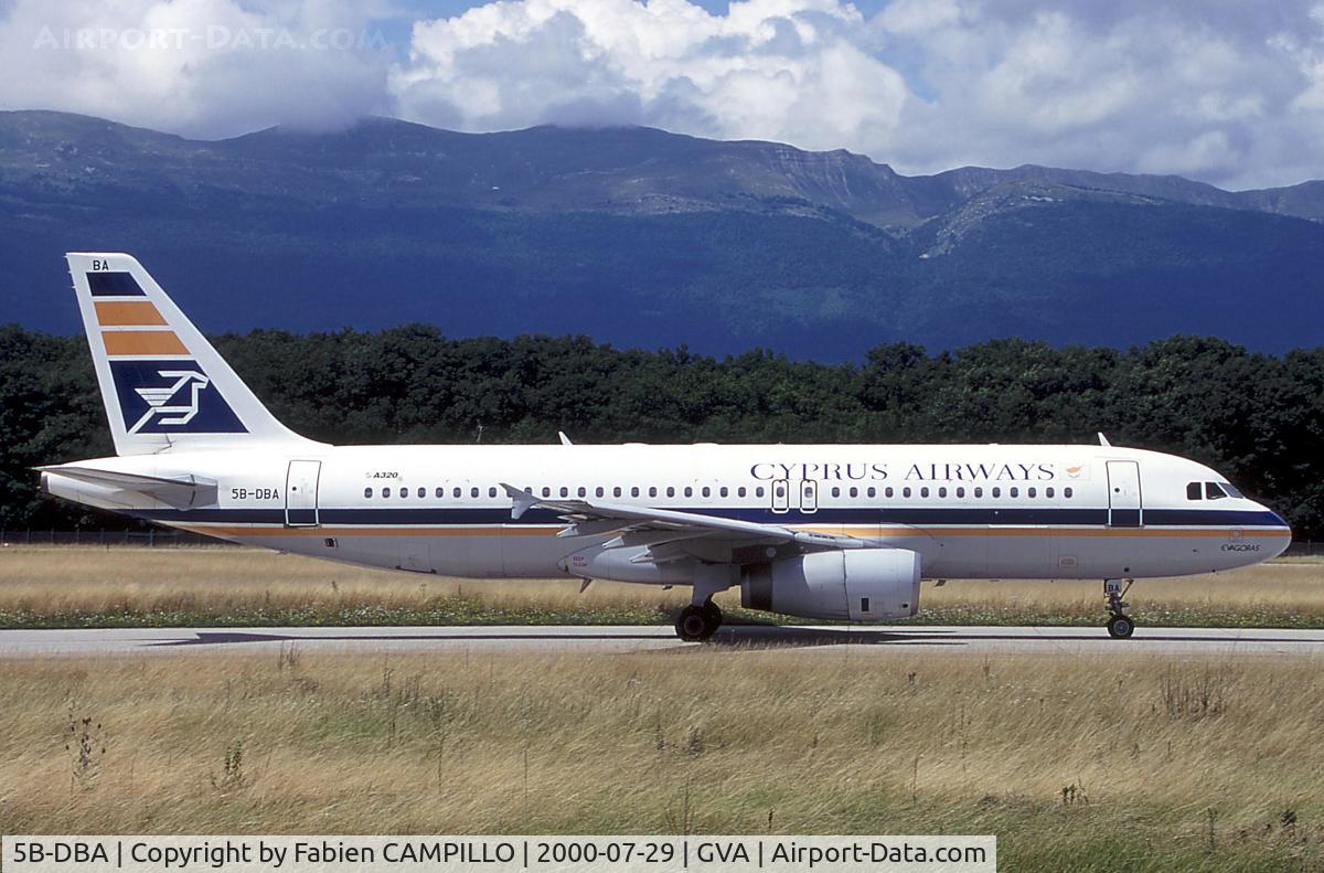 5B-DBA, 1991 Airbus A320-231 C/N 180, Cyprus Airways