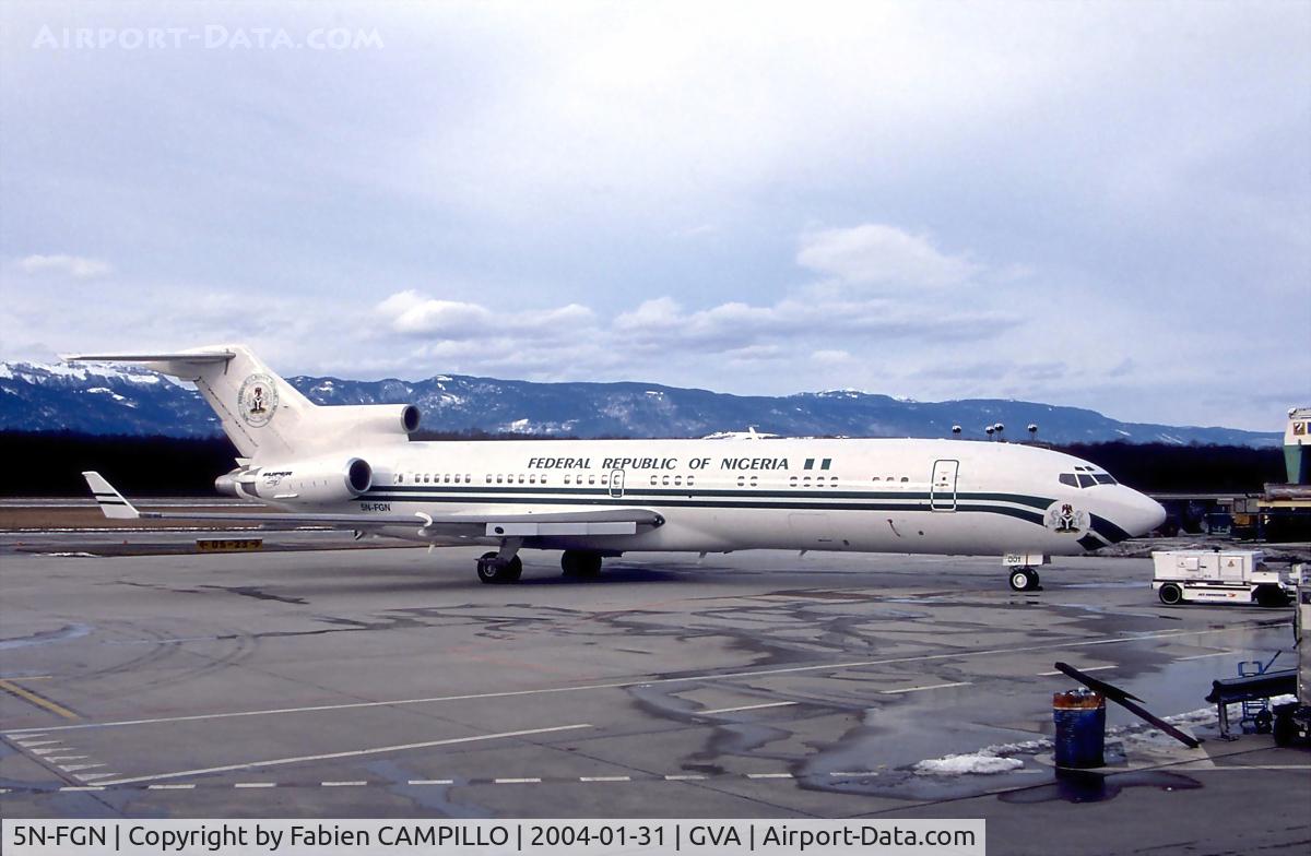 5N-FGN, 1982 Boeing 727-2N6 RE C/N 22825, Nigeria Gvmt