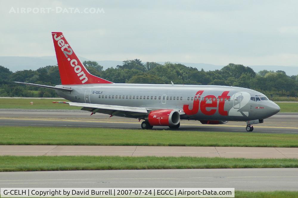 G-CELH, 1986 Boeing 737-330 C/N 23525, Jet2.com - Taxiing