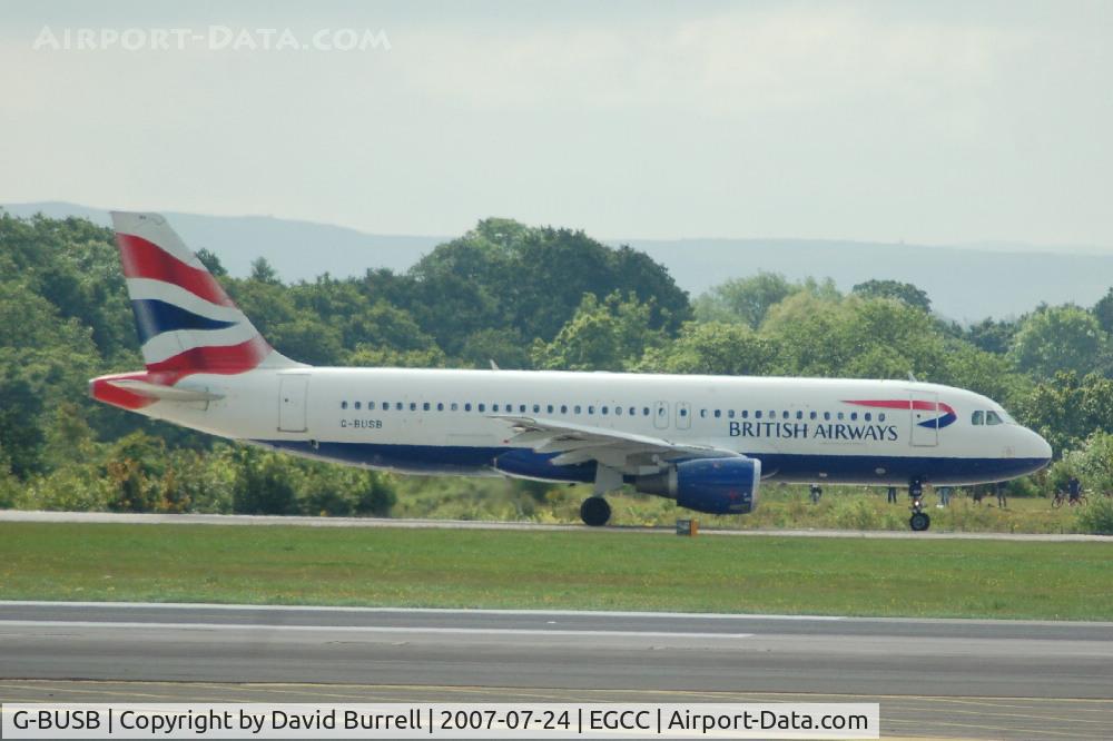 G-BUSB, 1987 Airbus A320-111 C/N 006, British Airways - Taking OFF
