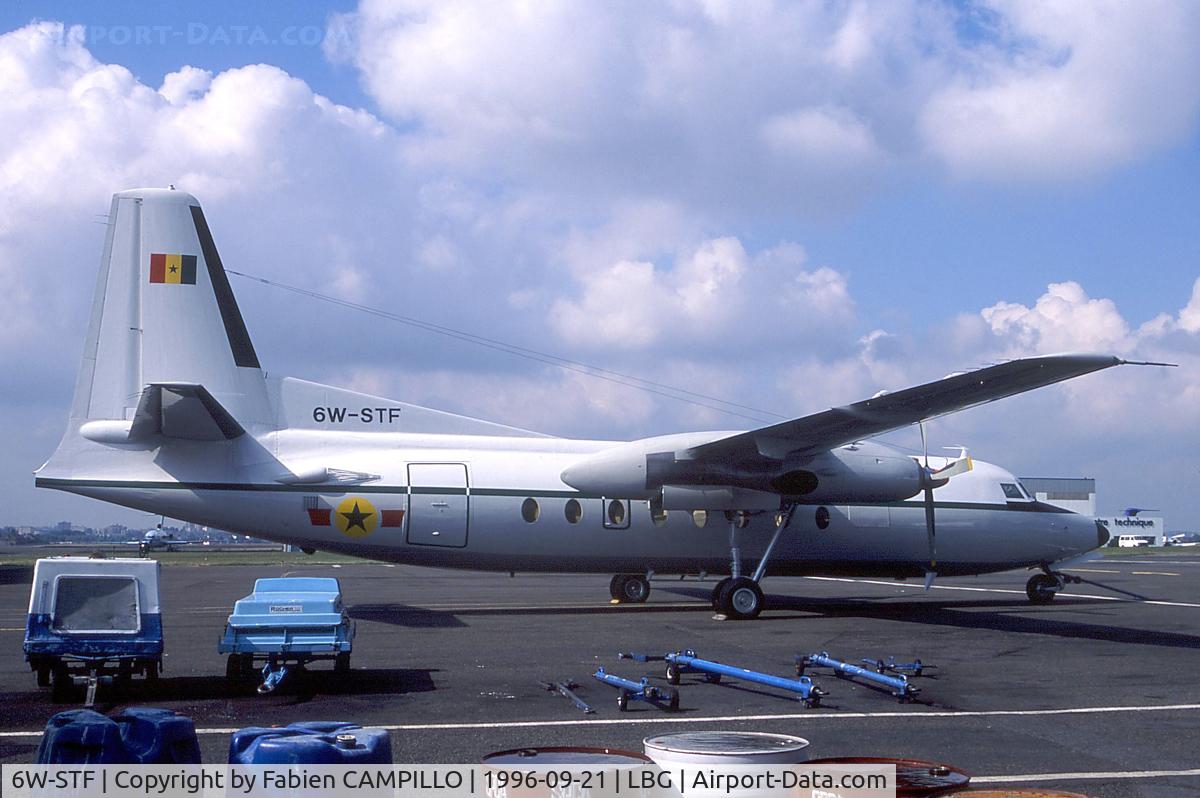 6W-STF, 1979 Fokker F-27-400M Friendship C/N 10591, Senegal Air Force
