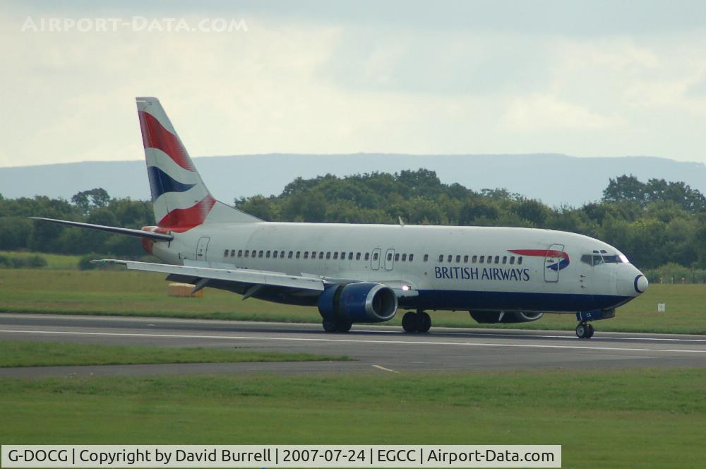 G-DOCG, 1991 Boeing 737-436 C/N 25408, British Airways - Taxiing
