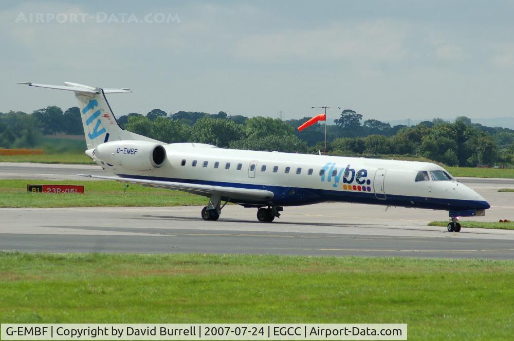 G-EMBF, 1998 Embraer EMB-145EU (ERJ-145EU) C/N 145088, Flybe - Taxiing